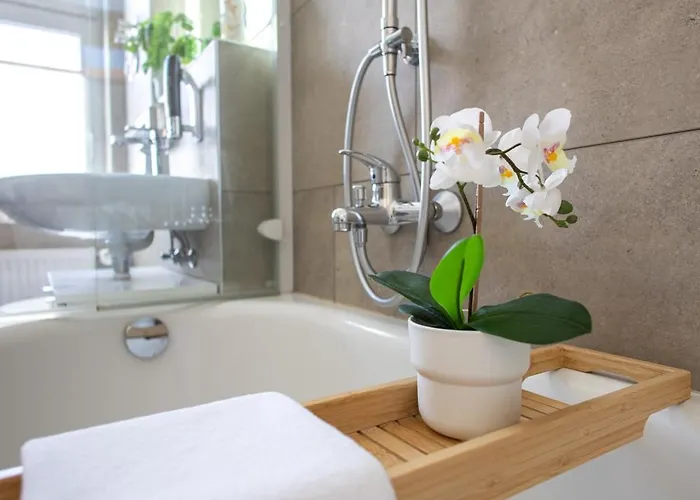 Apartament Luxury Vista I Kueche I Wlan I Smart-tv I Zentral Magdeburg